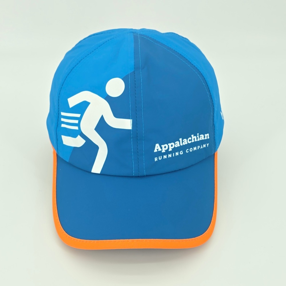 Boco Gear Appalachian Running Company Hat Cap Mens StrapBack Blue Orange